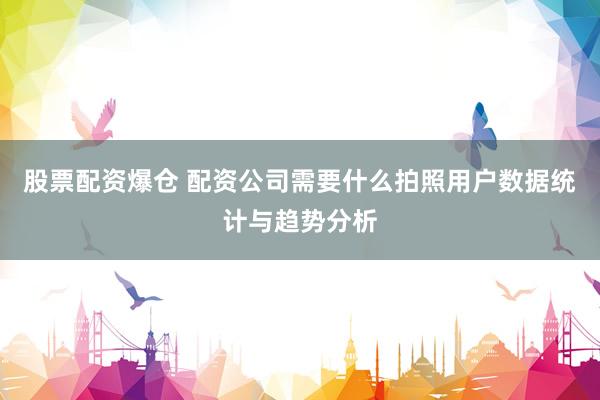 股票配资爆仓 配资公司需要什么拍照用户数据统计与趋势分析